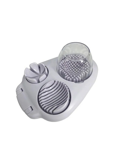 Çok Yumurta Dilimleyici 3 In 1 Yumurta Dilimleyici Kesici Kama Yumurta Diliml Çok Fonksiyonlu Paslanmaz Çelik Dilimleyici 56559393 Beyaz