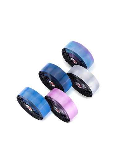 Fosenze Bisiklet El Tutucu Bandı Mor - Tpu+eva Materyal, Sıvı Emici, Kayma Önleyici, Şok Emici - 2 Adet Band + 1 Çift Tutucu Tıkanıklığı Mor
