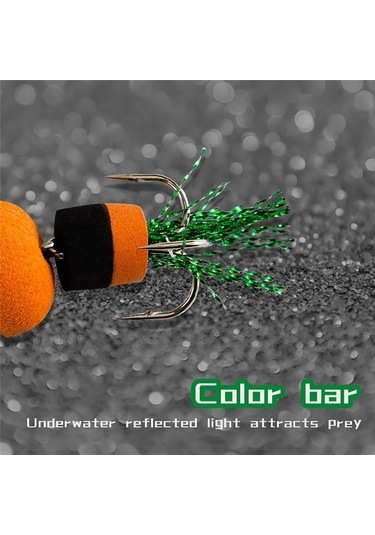 Balık Kral Adam Yem Yem Yumuşak Yem Köpük Yem Swimbait Wobble Düşük Parker Kurşun Yem Böcek Yapay Balıkçılık Yemi