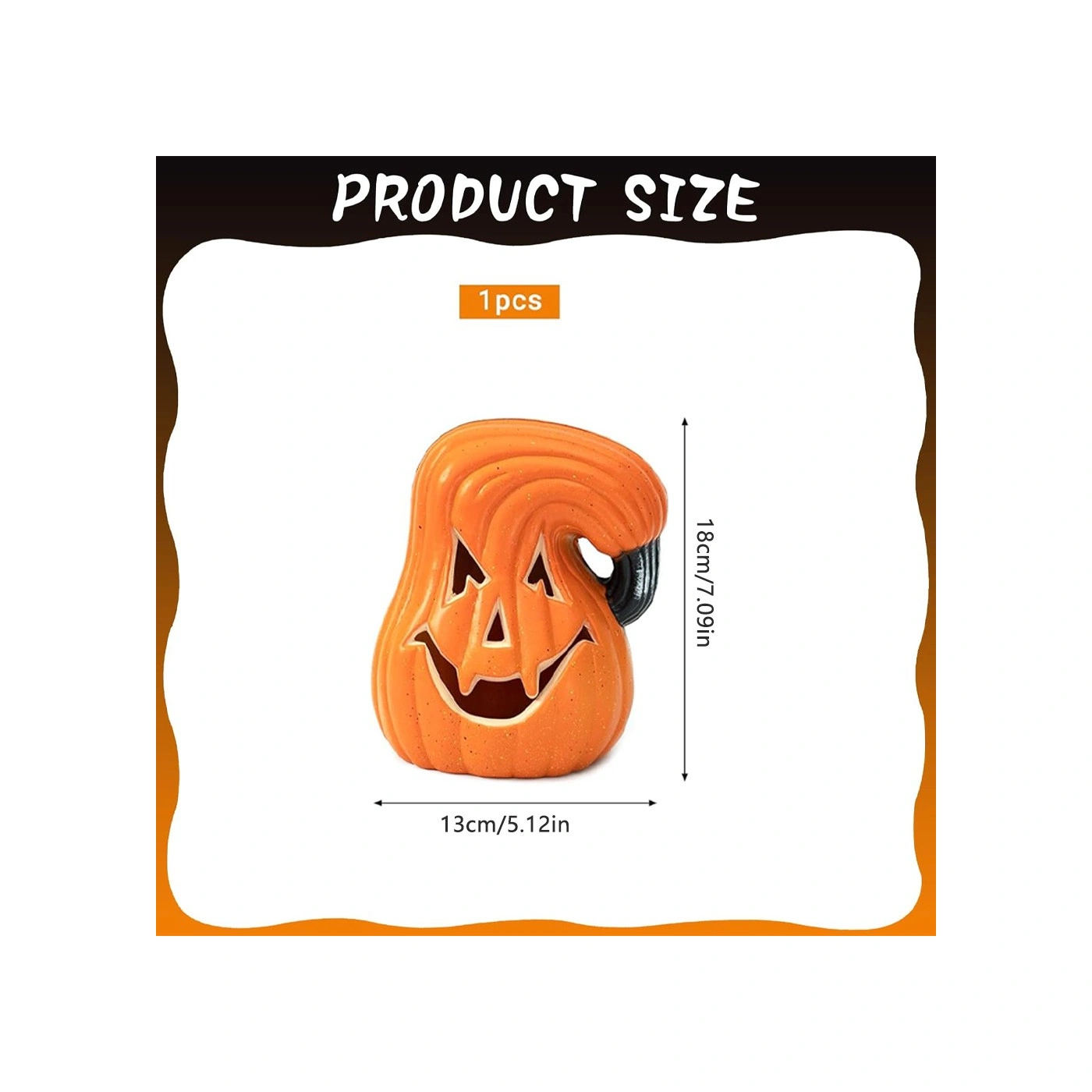 Cadılar Bayramı Jack-o-lantern - Balkabağı Süsü Led Aydınlatma - Jack-o-lantern - Led Süslemeler - Karnaval, Tema Partileri Ve Cadılar Bayramı İçin Uygundur Diğer