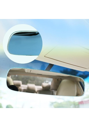 Seametal Araba Dikiz Aynası Aromatik Geniş Açı Dikiz Büyük Görüş Dışbükey Park Aynası Araba İç Aksesuarları