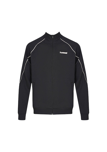 Hummel Hmlyuca Zıp Fermuarlı Siyah Erkek Spor Sweatshirt 922533-2001