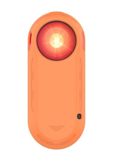 Garmin Varia Rtl515 Bisiklet Işığı Bisiklet Radar Koruma Kolu Silikon Kılıf Toz Geçirmez Yumuşak Kapak - Turuncu