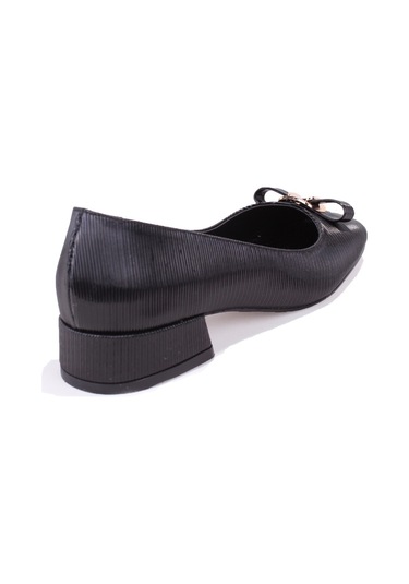 Dagoster Dza07-108526415 Siyah Rugan Klasik Topuklu Kadın Ayakkabı Sıyahrugan