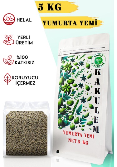 Kakulem Sertifikalı Yumurta Verimini Arttıran Yumurta Yemi 5 Kg