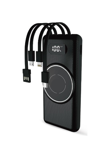 Büro Ev Ofis İçin 10.000mah Wireless Taşınır Hızlı Şarj Powerbank