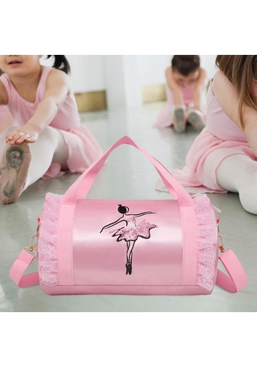 Suntek Seyahat Dans Sporları Için Çocuklar Bale Çantası B1