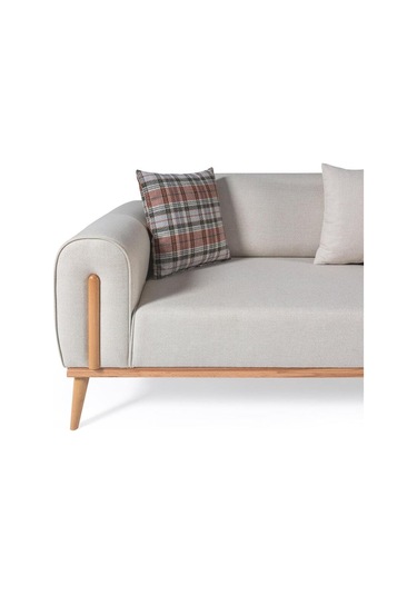 Neva Koltuk Takımı 3+3 Bej