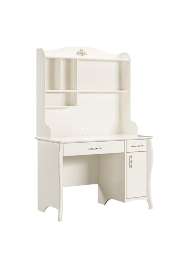 Meltem Kids Prestij Krem Genç Odası Çalışma Masası Krem