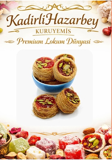 Kadirlihazarbey Orman Meyveli Kadayıflı Bülbül Yuvası 150 Gr