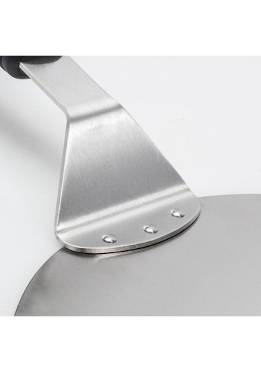 Homyl Paslanmaz Çelik Pizza Kabuğu Fırın Kürek Spatula Gümüş GÜmüş