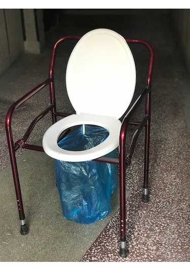 Hasta Tuvaleti Kamp Tuvaleti Poşetli Wc