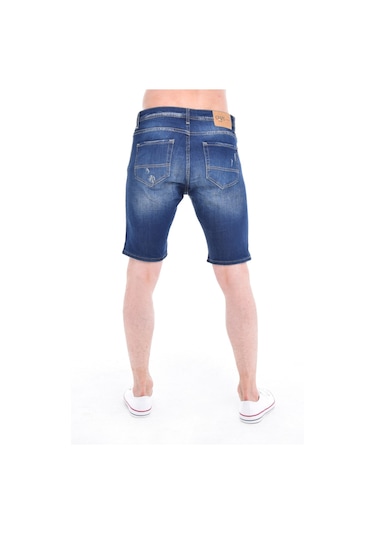 Cedy Denim Erkek Kot Şort Slim Fit Jean Şort - C342 S