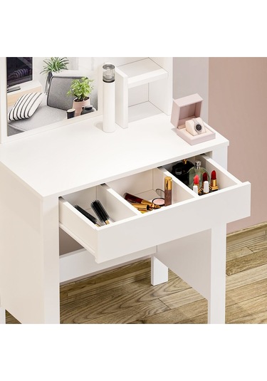 Gupse Makyaj Masası Beyaz