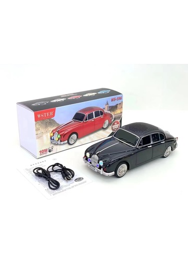 Ultratekno WS-596BT Jaguar Mark 2 1967 Model 10W Bluetooth Hoparlör Fm Radyo