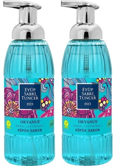 Eyüp Sabri Tuncer Okyanus Doğal Zeytinyağlı Köpük Sabun 2 x 500 ML