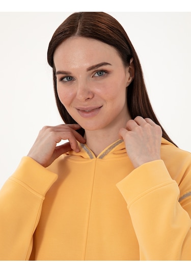 Pierre Cardin Kadın Sarı Sweatshirt 50301341-vr044 Sarı