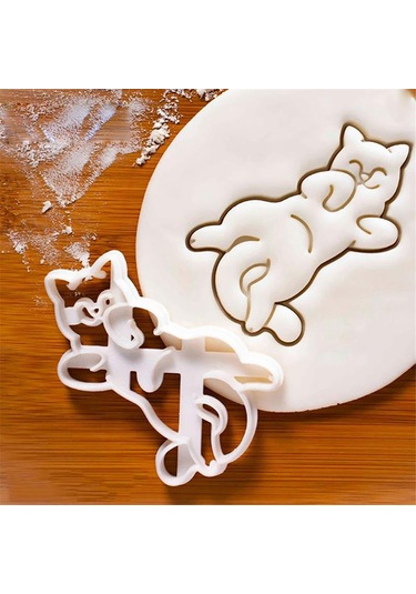 Gildedwill Plastik Kedi Kurabiye Kalıpları Kedi Poposu Şeklinde Kendin Yap Bisküvi Kurabiye Kalıbı Damgalı Pişirme Kapları Kendin Yap Bisküvi El Kalıbı Pişirme Malzemeleri Gildedwill Plastik Kedi Kurabiye Kalıpları Kedi Poposu Şeklinde Kendin Yap Bisküvi Kurabiye Kalıbı Damgalı Pişirme Kapları Kendin Yap Bisküvi El Kalıbı Pişirme Malzemeleri
