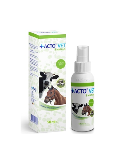 Acto Vet Solutıon Büyükbaş Hayvanlar İçin Yara Bakım Solüsyonu 50 ML