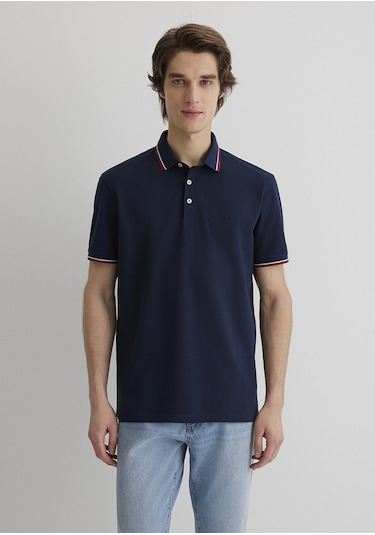 Mavi - Lacivert Polo Tişört 0611938-82318 Lacivert