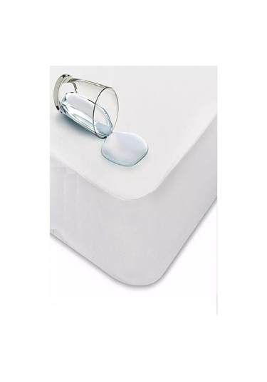 Mycey Fitted Alez 220x200+30 Cm Sıvı Geçirmez Micro Kumaş Fitted Alez Beyaz