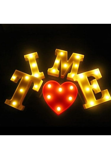 Mektup Lamba Anahtarı Tasarımı Uzun Ömürlü Dekorasyon O