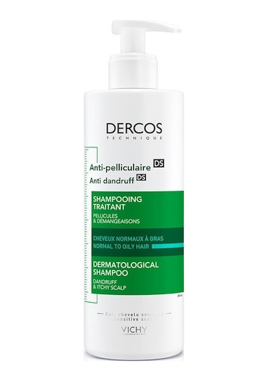 Vichy Dercos Anti-Dandruff Normal ve Yağlı Saçlar İçin Kepek Karşıtı Şampuan 390 ML