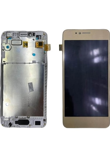 Vestel Venüs E3 Uyumlu Lcd Ekran Dokunmatik Çıtalı - Gold Renk