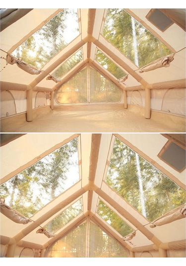 Shufa Glamping Family Şişme Çadır 300 400 200 Cm B Çok Renkli