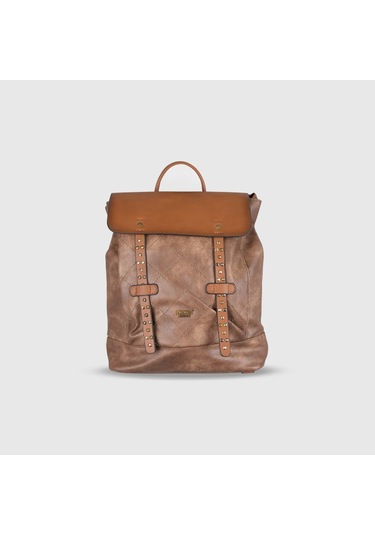 Ççs Kadın Sırt Çantası C.ccs17431 Taba Camel