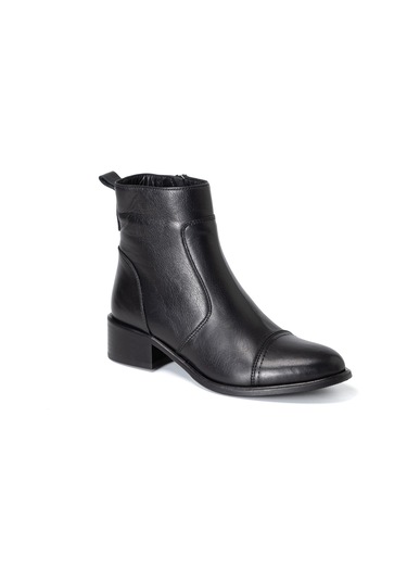 Nero Black Bot Kadın 25k12002 Vergelio Skin Boot Siyah