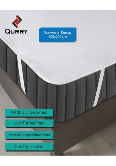 100x200 Cm Tek Kişilik Alez, Lastikli Tek Kişilik Alez , Bebek Alezi, Yatak Koruyucu