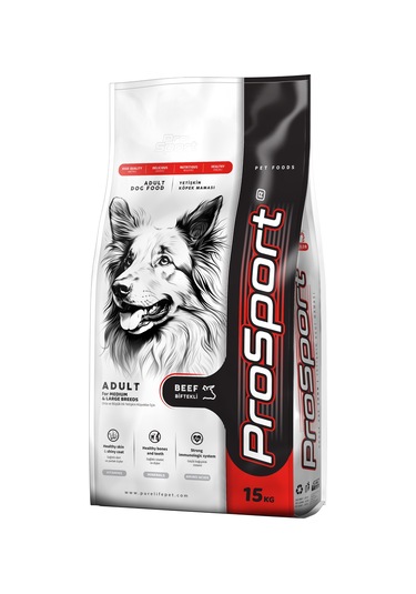 Prosport Biftekli Yetişkin Köpek Maması 15 KG