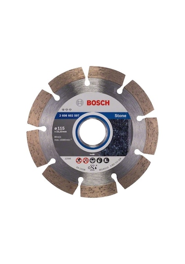 Bosch Stone Beton ve Taş Kesme Diski Elmas 115 MM