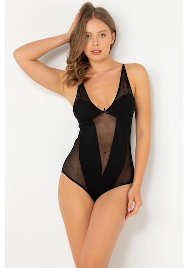 Miorre Modal Çıtçıtlı Fantezi Body
