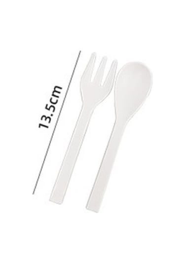 Lichen Bento Öğle Yemeği Kutusu, Çift Katmanlı Dikdörtgen Öğle