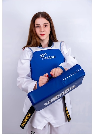 Haşado kırmızı Küçük Eğri Taekwondo, Kickboks, Karate, MMA Darbe Yastık Kırmızı