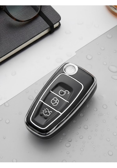 Ford Focus Fiesta Mondeo Kuga Transit Connect Custom Galaxy 3 Buton Nano Anahtar Kılıfı