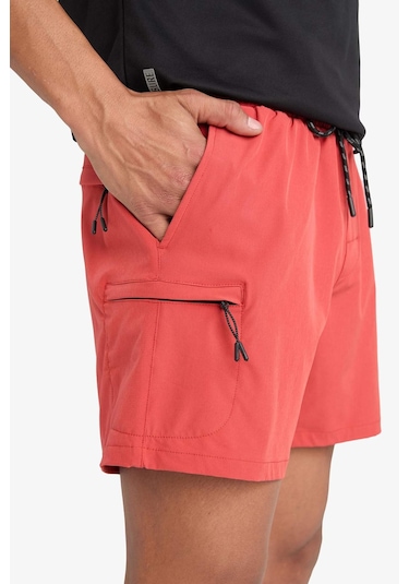 DeFactoFit Baskılı Esnek Dokulu Kısa Boy Sporcu Deniz Şortu C5138AX25HSBR91