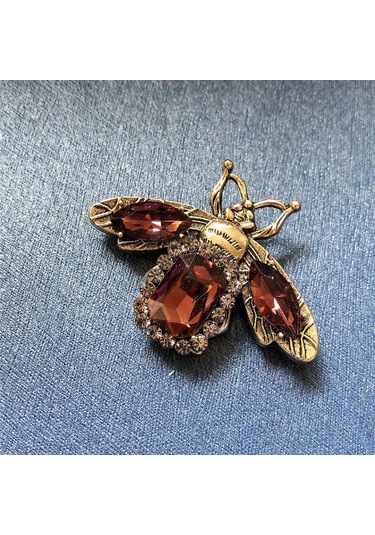 Vintage Klasik Kadınlar Lüks Arı Kristal Broş Takı Büyük Rhinesotne Metal Style 9 Style 9