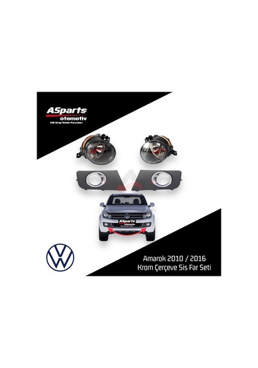 Vw Amarok Sis Far Seti Krom 2h0198700