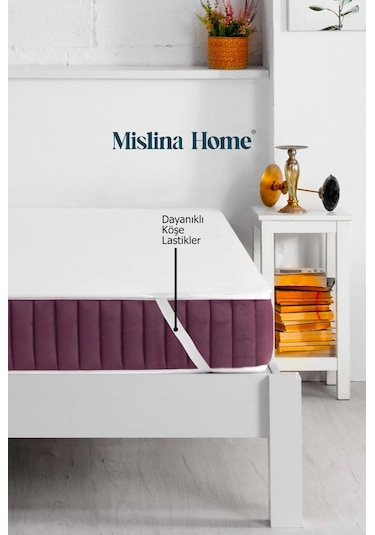 Micro Classic Sıvı Geçirmez Köşe Lastikli Ped Tek - Çift Kişilik Beyaz