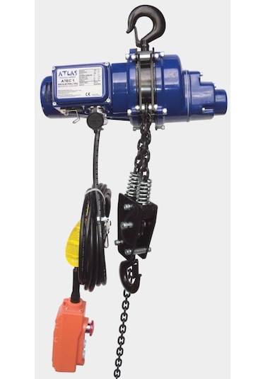 Atlas Atec01 1 Ton Kapasite Elektrikli Zincirli Vinç