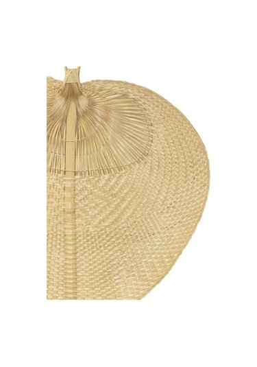 The Mia Dekoratif Bambu Duvar Dekoru 3x48x58 Cm