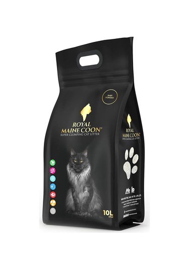 Royal Maine Coon Bebek Pudrası Kokulu Perlit Kedi Kumu 10 L