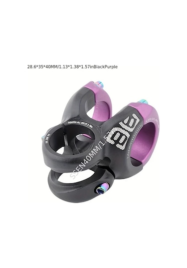 Motion003 Hassns Evrensel Aluminyum Bisiklet Govdesi Kirmizi Turuncu Yesil 28 6x35x40mm Dh Am Dag Bisikleti Kisa Gidon Kırmızı