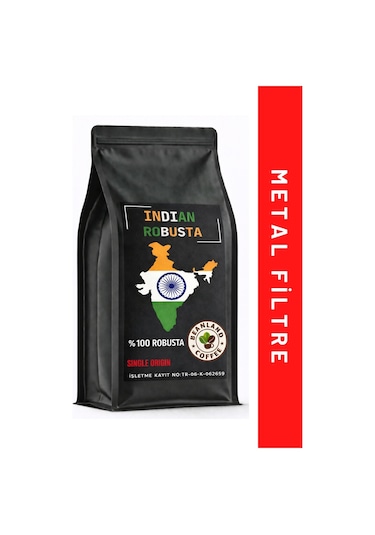 Beanland Coffee Indian Robusta Metal Filtre 250 G