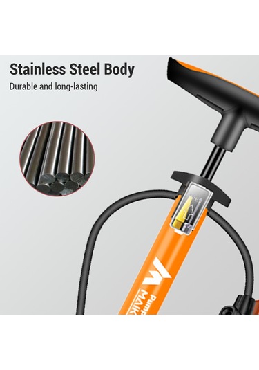 Göstergeli Bisiklet Pompası Bisikletler Ve Arabalar Y29059