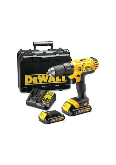 Dewalt DCD776S2-TR 18V 1.5 Ah Li-ion Çift Akülü Profesyonel Darbeli Matkap