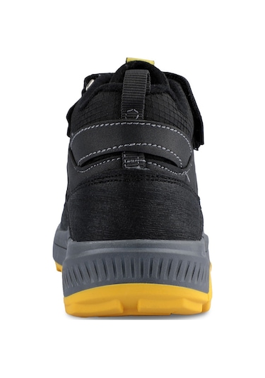 Slazenger KENZIE Çocuk Cırt Cırtlı Siyah - Sarı Bot